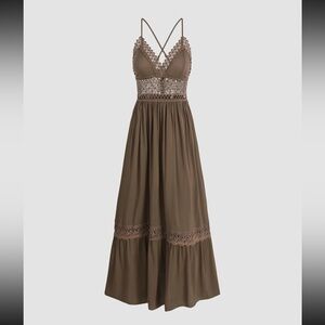 Chocolatey Lace Festival Dress